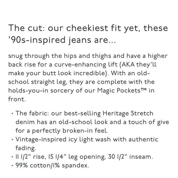 MADEWELL Jeans Women 27 The '90s Straight Ward Wash High Rise NO649 - Picture 2 of 16